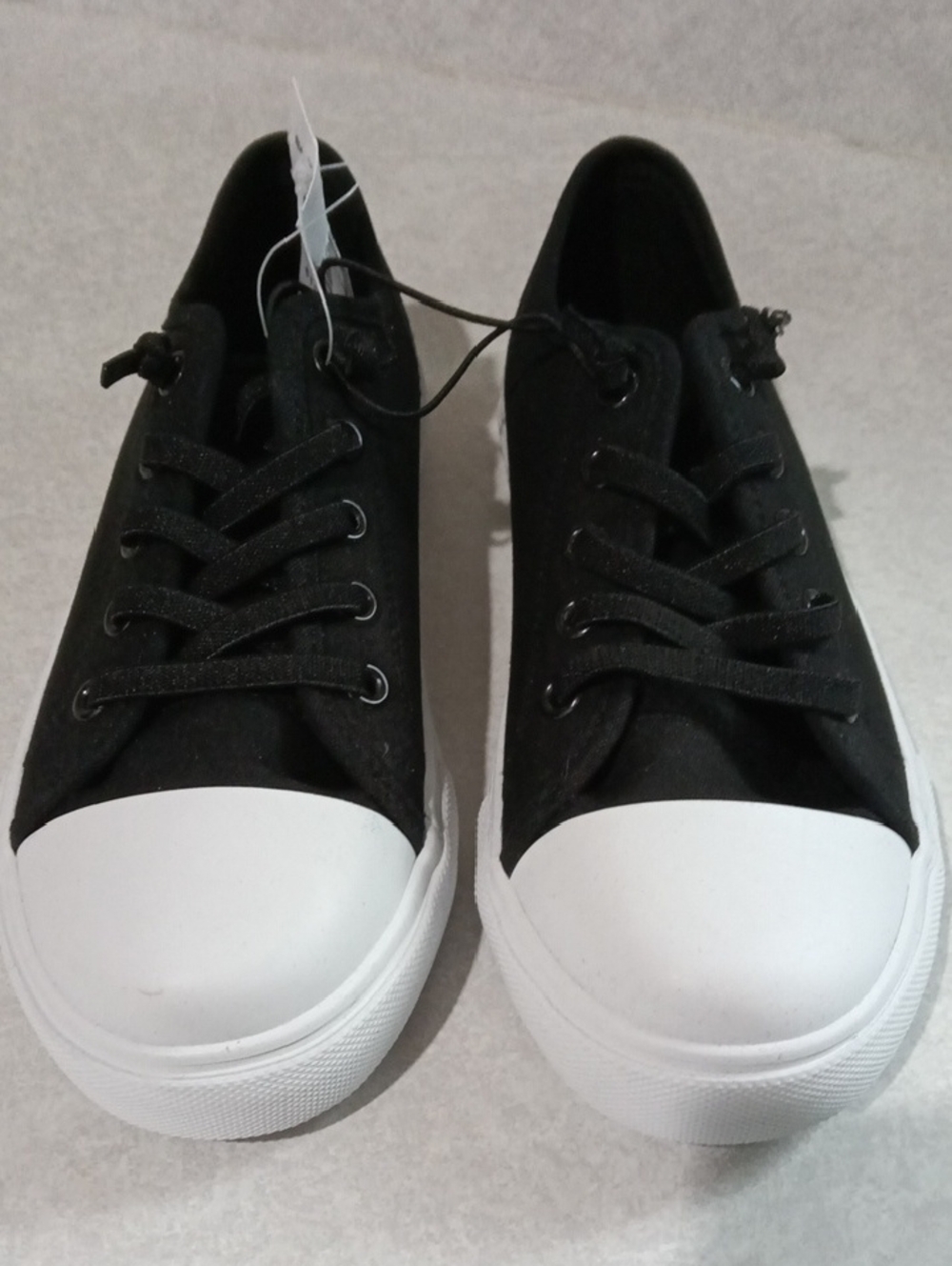 Soda Black and White Kids Sneakers